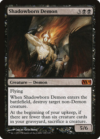 Shadowborn Demon [Magic 2014] | Jack's On Queen