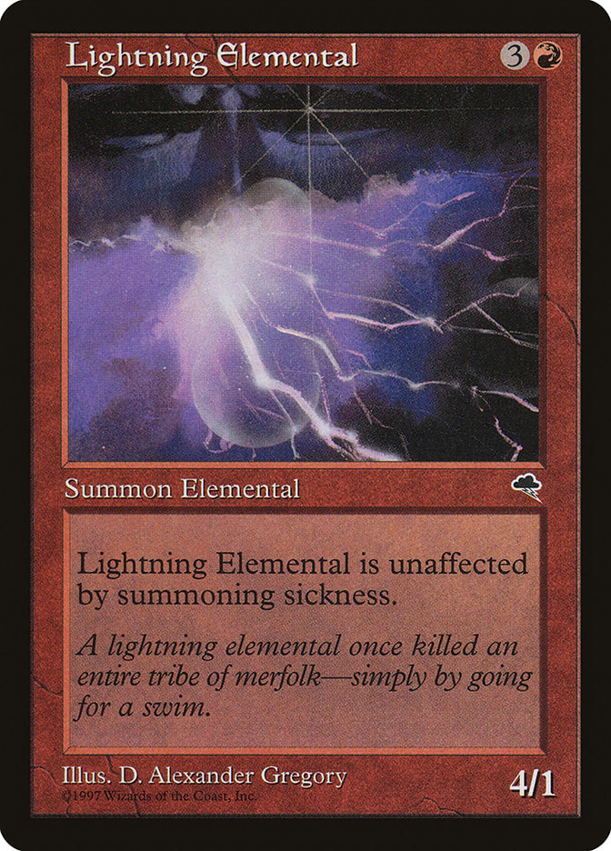 Lightning Elemental [Tempest] | Jack's On Queen