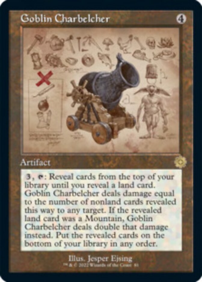 Goblin Charbelcher (Retro Schematic) [The Brothers' War Retro Artifacts] | Jack's On Queen