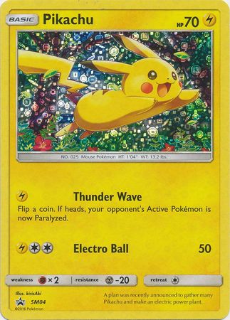 Pikachu (SM04) (General Mills Promo) [Sun & Moon: Black Star Promos] | Jack's On Queen