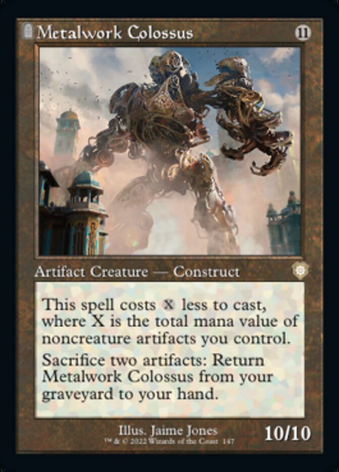 Metalwork Colossus (Retro) [The Brothers' War Commander] | Jack's On Queen