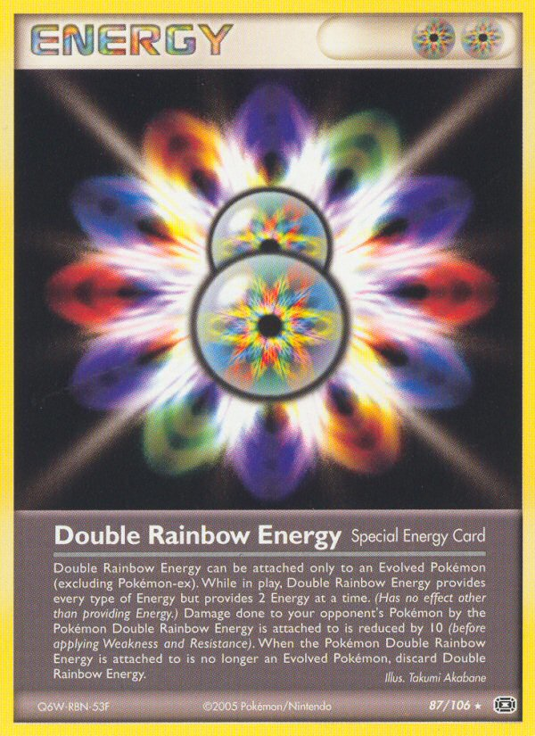 Double Rainbow Energy (87/106) [EX: Emerald] | Jack's On Queen