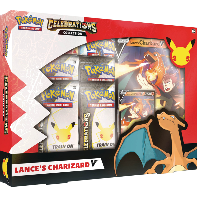 Celebrations: 25th Anniversary - Collection (Lance's Charizard V) | Jack's On Queen
