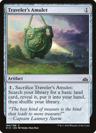 Traveler's Amulet [Rivals of Ixalan] | Jack's On Queen