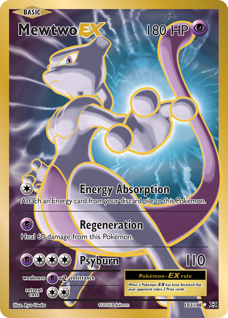 Mewtwo EX (103/108) [XY: Evolutions] | Jack's On Queen