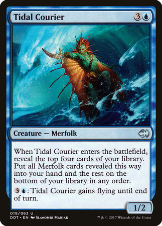 Tidal Courier [Duel Decks: Merfolk vs. Goblins] | Jack's On Queen
