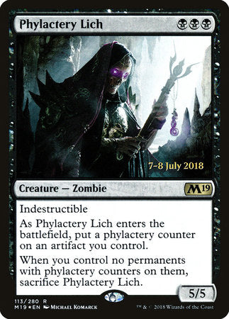Phylactery Lich [Core Set 2019 Promos] | Jack's On Queen