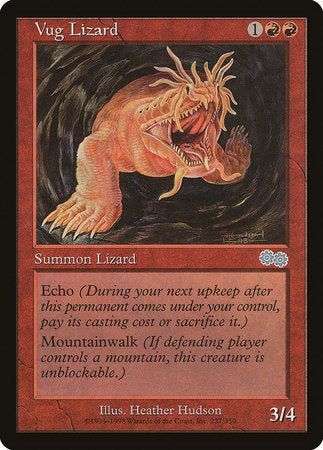 Vug Lizard [Urza's Saga] | Jack's On Queen