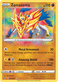 Zamazenta (102/185) [Sword & Shield: Vivid Voltage] | Jack's On Queen