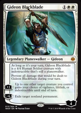 Gideon Blackblade [War of the Spark] | Jack's On Queen