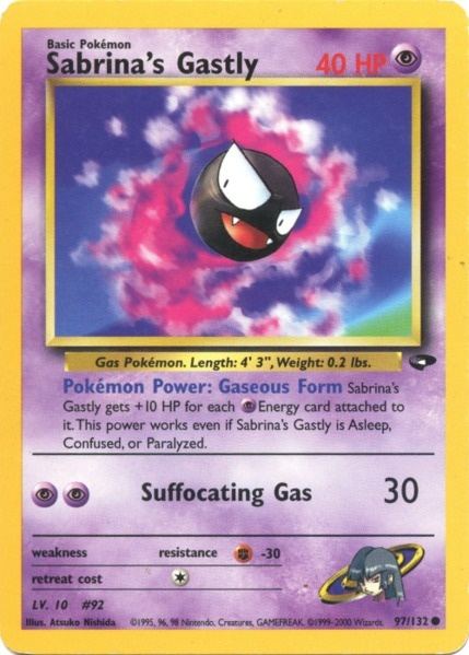 Sabrina's Gastly (97/132) [Gym Challenge Unlimited] | Jack's On Queen