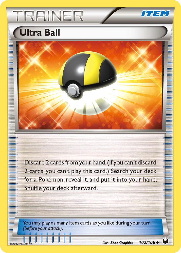 Ultra Ball (102/108) [Black & White: Dark Explorers] | Jack's On Queen