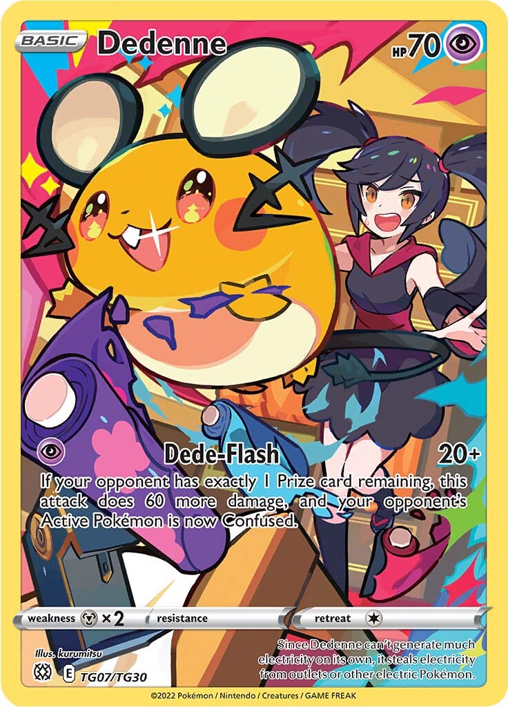 Dedenne (TG07/TG30) [Sword & Shield: Brilliant Stars] | Jack's On Queen