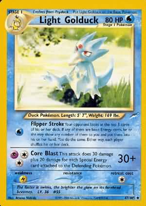 Light Golduck (47/105) [Neo Destiny Unlimited] | Jack's On Queen