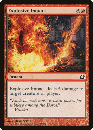 Explosive Impact [Return to Ravnica] | Jack's On Queen