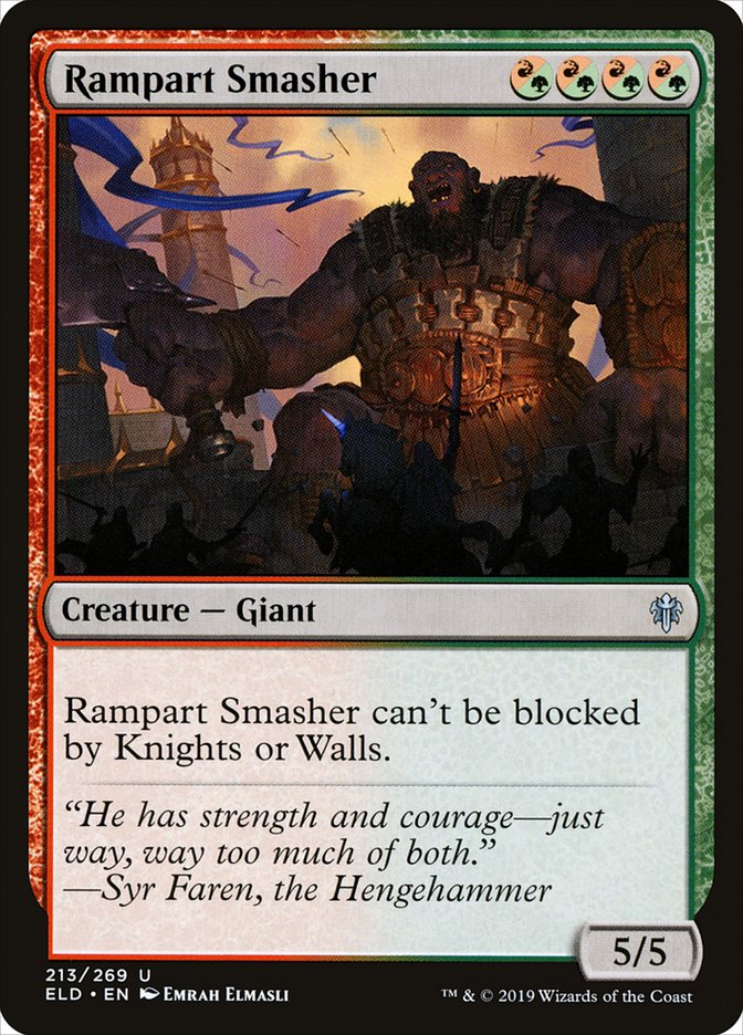 Rampart Smasher [Throne of Eldraine] | Jack's On Queen