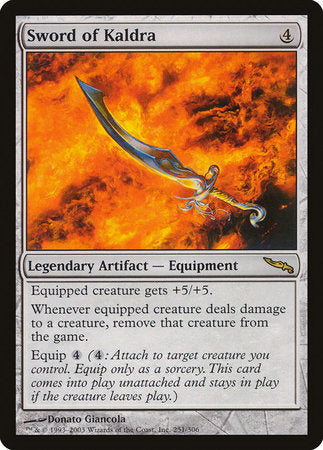 Sword of Kaldra [Mirrodin] | Jack's On Queen