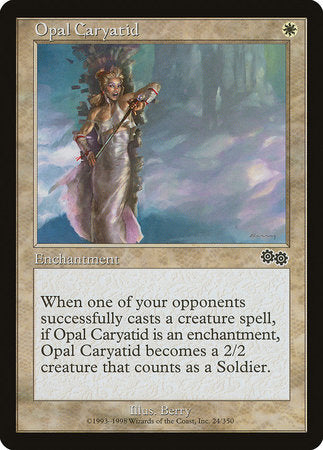 Opal Caryatid [Urza's Saga] | Jack's On Queen