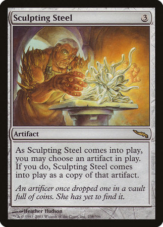Sculpting Steel [Mirrodin] | Jack's On Queen