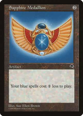 Sapphire Medallion [Tempest] | Jack's On Queen