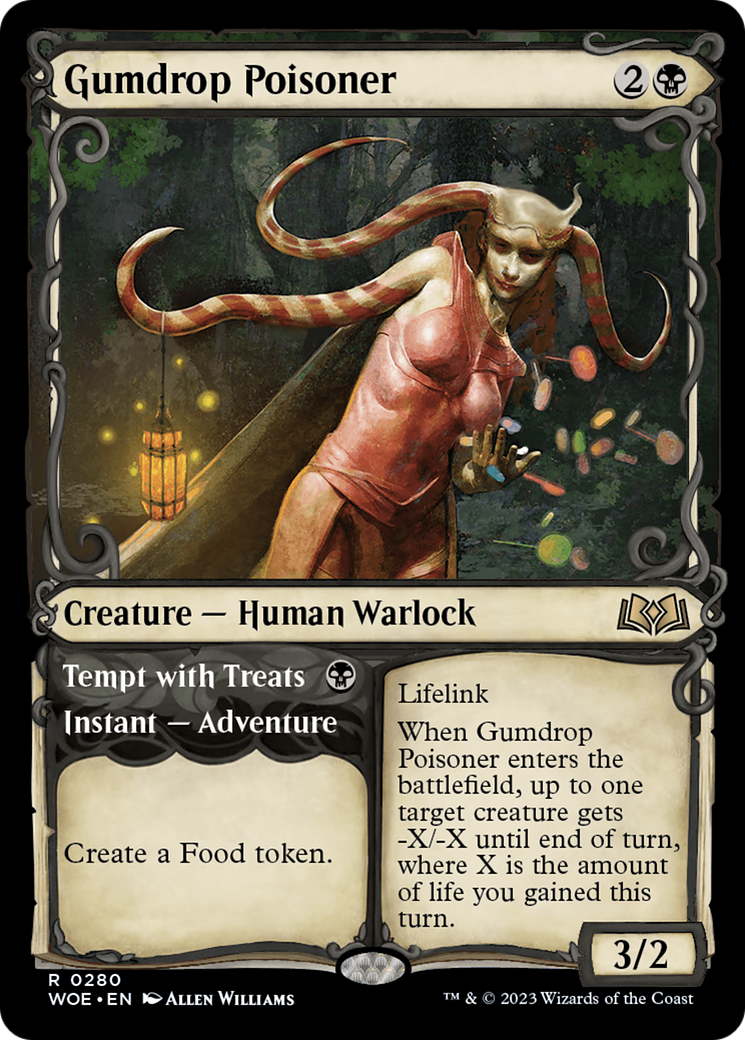 Gumdrop Poisoner // Tempt with Treats (Showcase) [Wilds of Eldraine] | Jack's On Queen