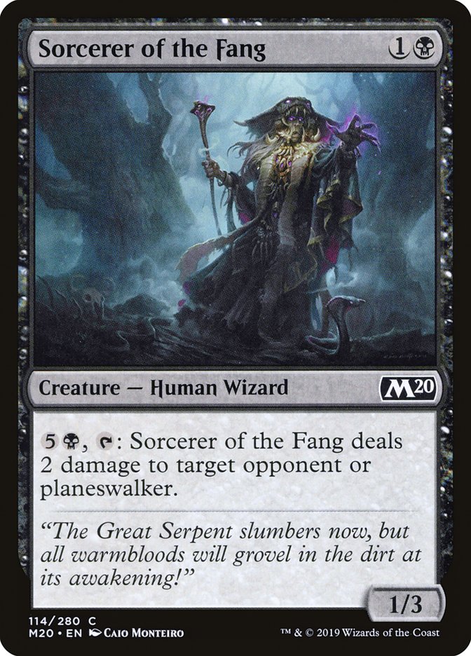 Sorcerer of the Fang [Core Set 2020] | Jack's On Queen