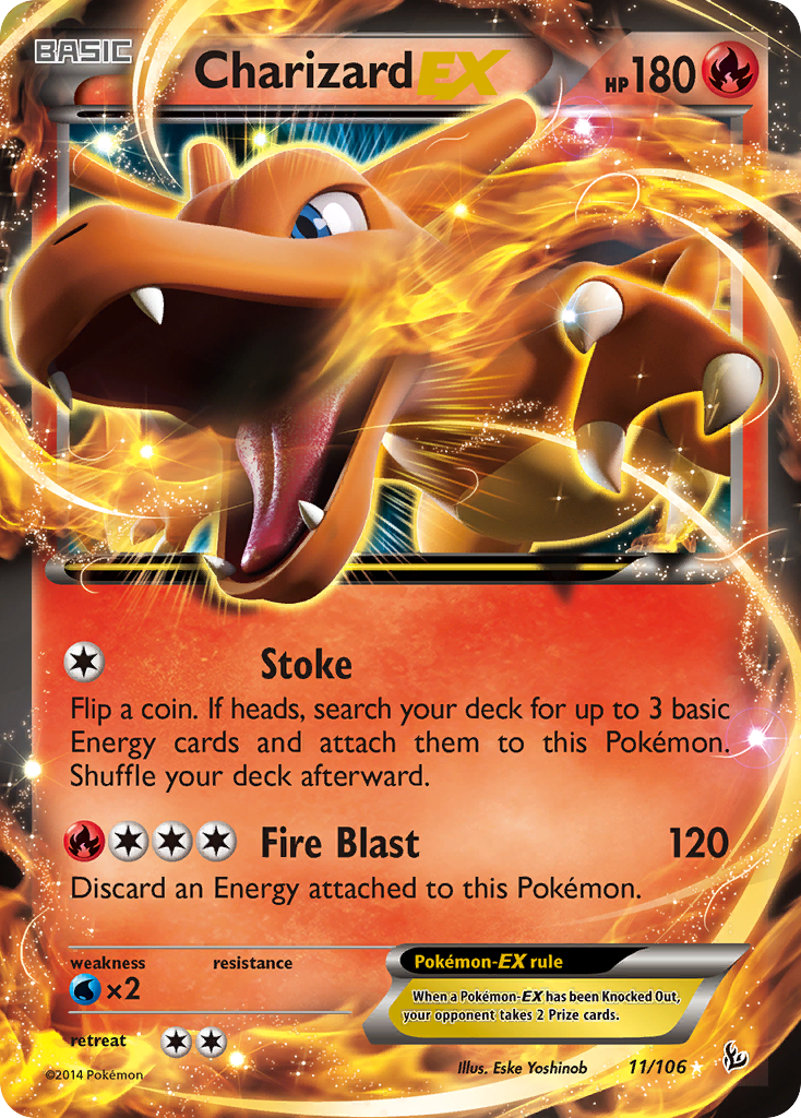 Charizard EX (11/106) [XY: Flashfire] | Jack's On Queen