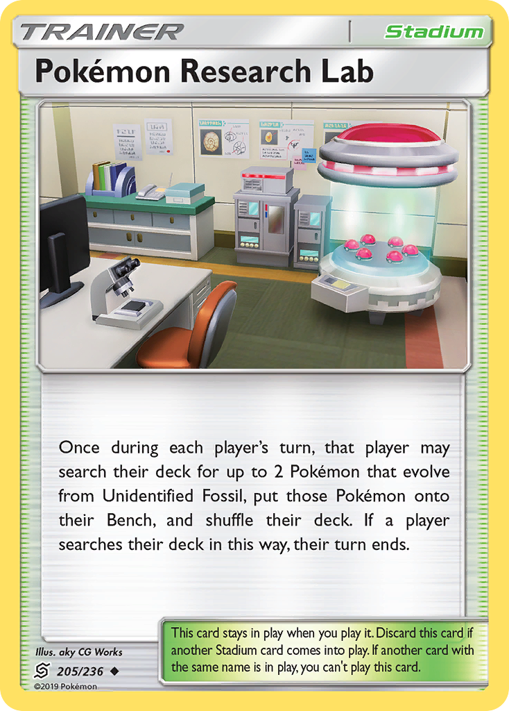 Pokemon Research Lab (205/236) [Sun & Moon: Unified Minds] | Jack's On Queen