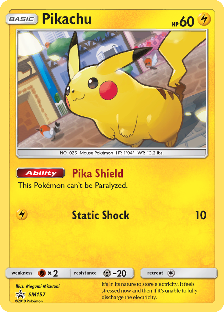 Pikachu (SM157) [Sun & Moon: Black Star Promos] | Jack's On Queen