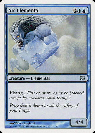 Air Elemental [Eighth Edition] | Jack's On Queen