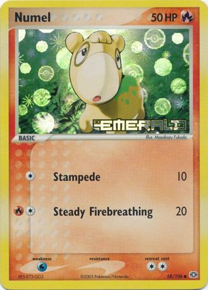 Numel (58/106) (Stamped) [EX: Emerald] | Jack's On Queen