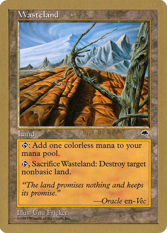 Wasteland (Mark Le Pine) [World Championship Decks 1999] | Jack's On Queen