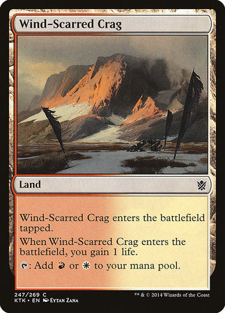 Wind-Scarred Crag [Khans of Tarkir] | Jack's On Queen