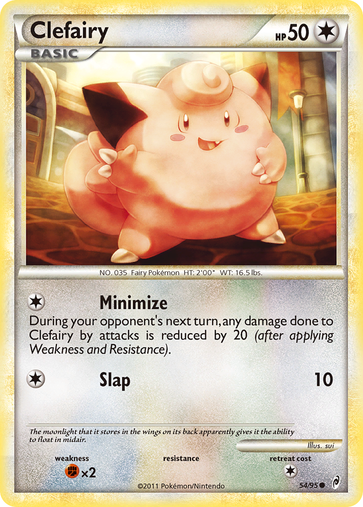 Clefairy (54/95) [HeartGold & SoulSilver: Call of Legends] | Jack's On Queen