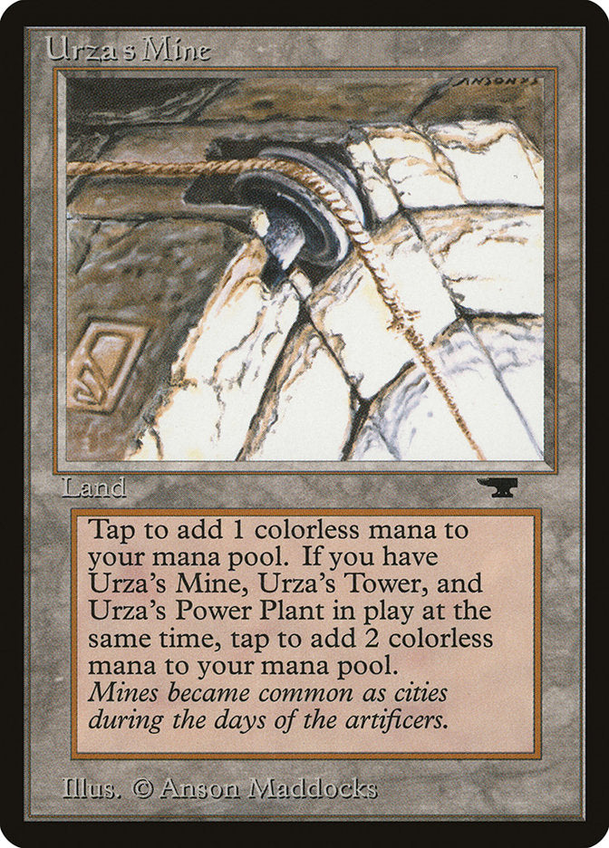 Urza's Mine (Pulley Embedded in Stone) [Antiquities] | Jack's On Queen