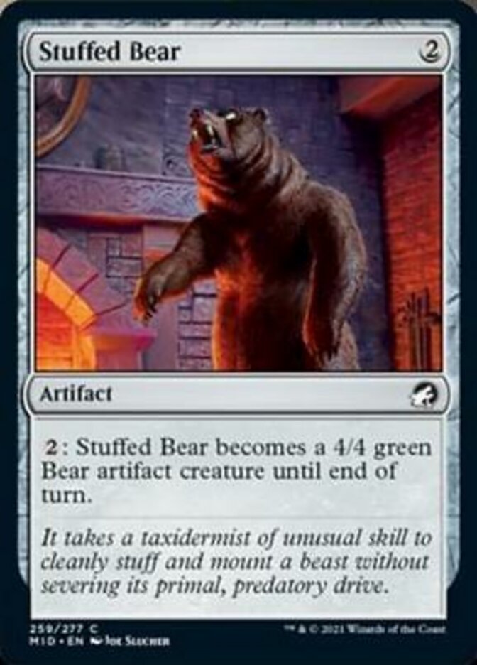 Stuffed Bear [Innistrad: Midnight Hunt] | Jack's On Queen