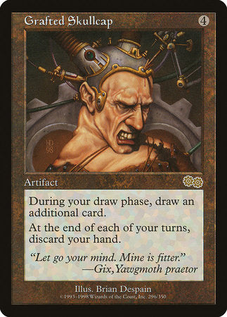 Grafted Skullcap [Urza's Saga] | Jack's On Queen