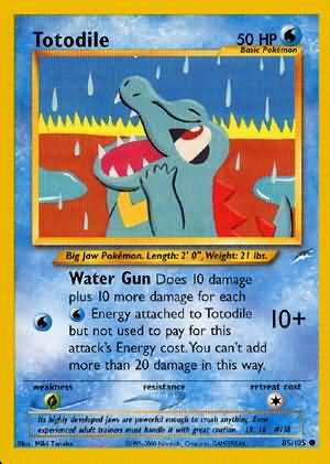 Totodile (85/105) [Neo Destiny Unlimited] | Jack's On Queen