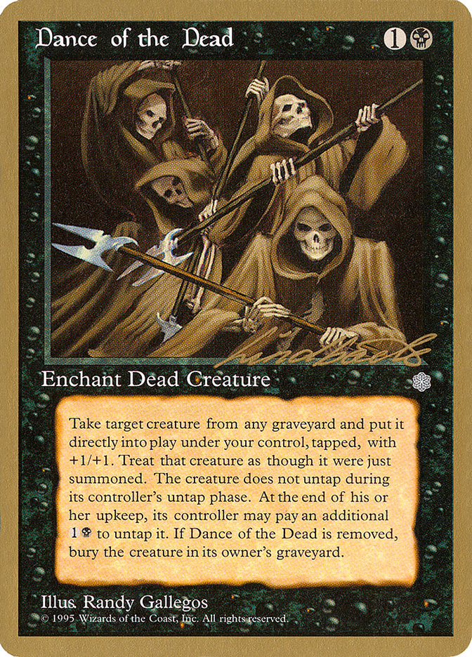 Dance of the Dead (Leon Lindback) [Pro Tour Collector Set] | Jack's On Queen