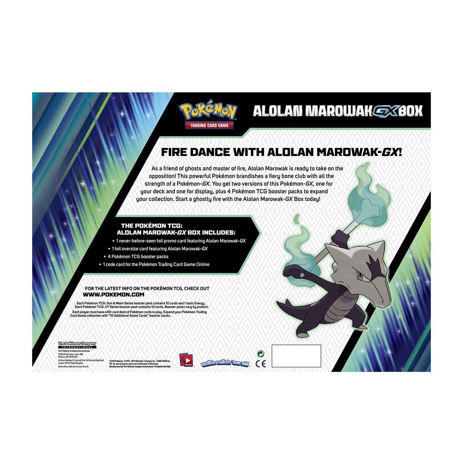 Sun & Moon: Unbroken Bonds - Alolan Marowak GX Box | Jack's On Queen