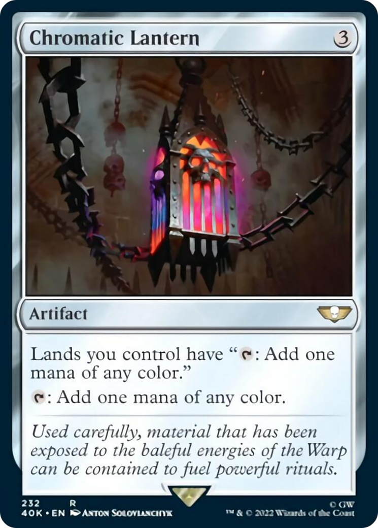 Chromatic Lantern [Universes Beyond: Warhammer 40,000] | Jack's On Queen