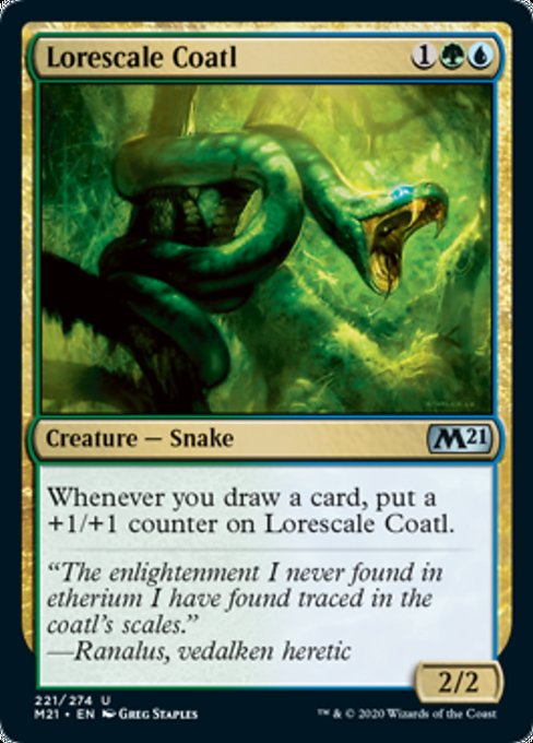 Lorescale Coatl [Core Set 2021] | Jack's On Queen