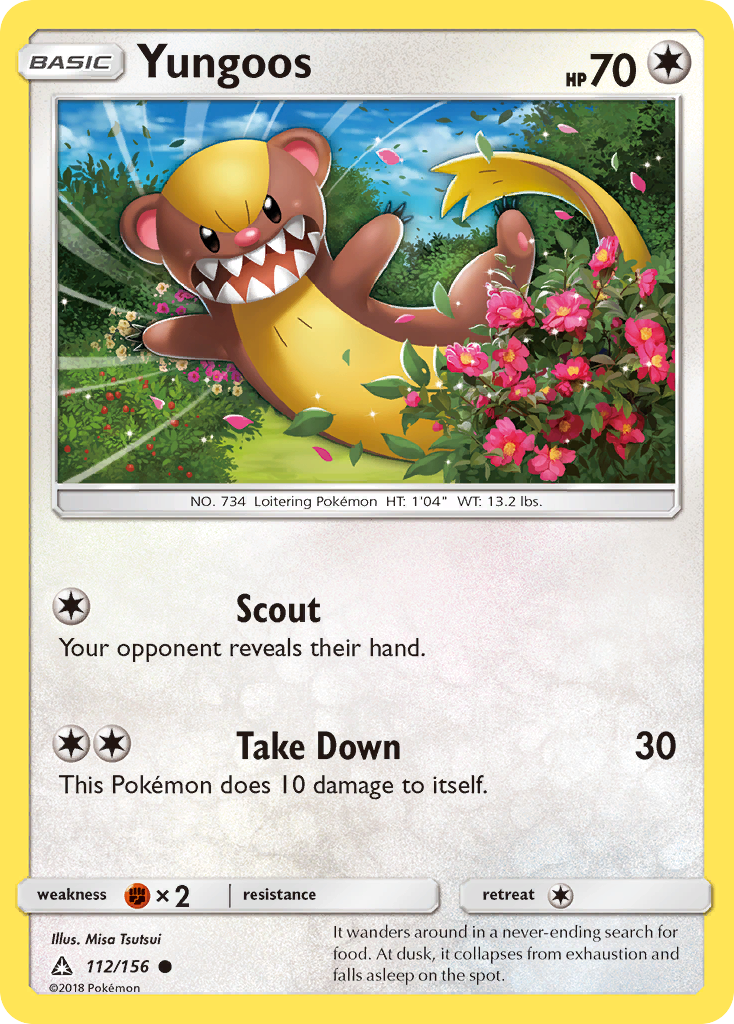Yungoos (112/156) [Sun & Moon: Ultra Prism] | Jack's On Queen
