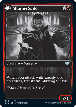 Alluring Suitor // Deadly Dancer [Innistrad: Double Feature] | Jack's On Queen