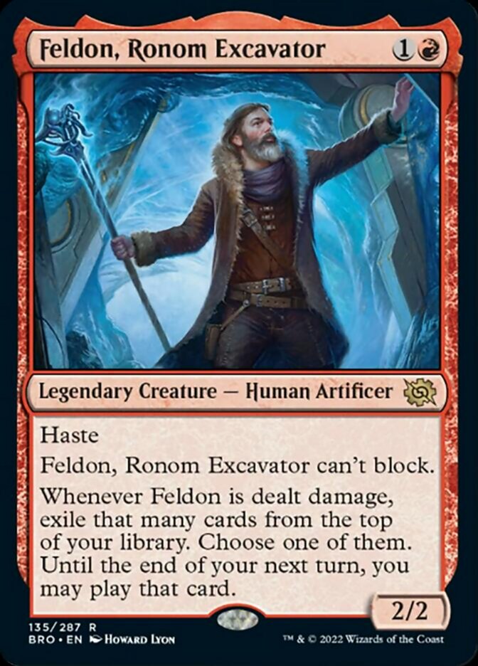 Feldon, Ronom Excavator [The Brothers' War] | Jack's On Queen