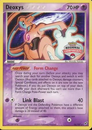 Deoxys (16/107) (Championship Promo) [EX: Deoxys] | Jack's On Queen