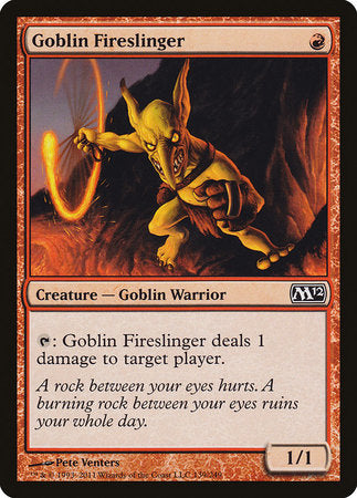 Goblin Fireslinger [Magic 2012] | Jack's On Queen
