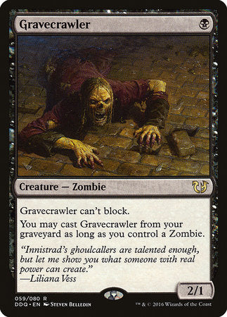 Gravecrawler [Duel Decks: Blessed vs. Cursed] | Jack's On Queen