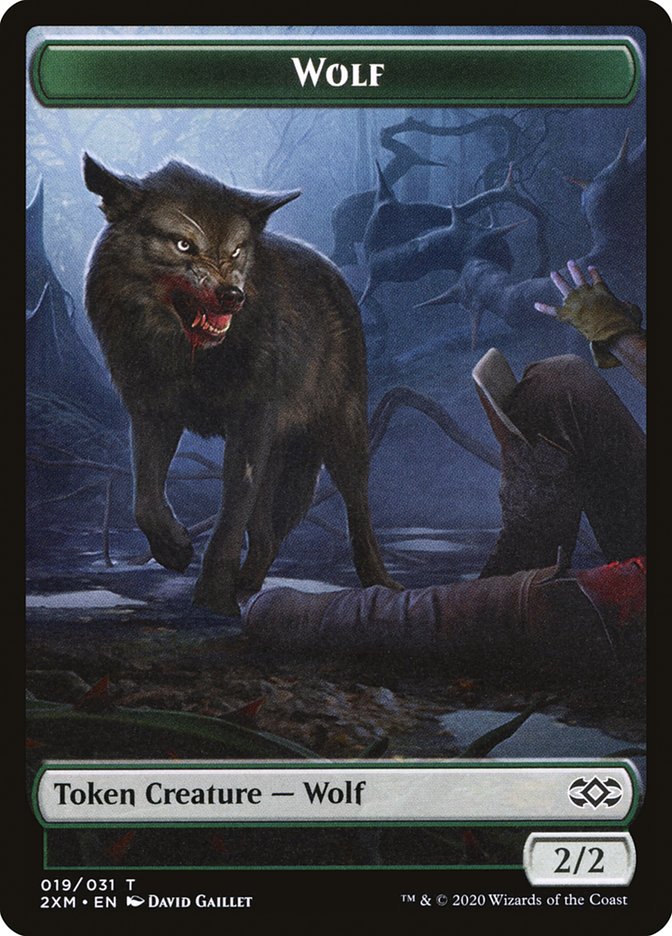 Wolf Token [Double Masters] | Jack's On Queen
