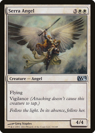 Serra Angel [Magic 2012] | Jack's On Queen